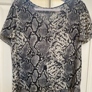Snake Skin Blouse